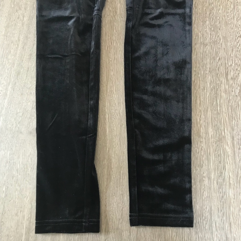 Sanctuary Black Velvet Skinny Legging Size Small - Picture 3 of 6